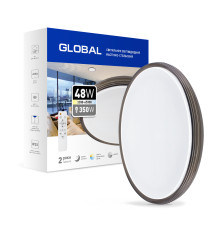 Функціональний настінно-стельовий світильник GLOBAL Functional Light 48W 3000-6500K 02-C