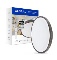 Функціональний настінно-стельовий світильник GLOBAL Functional Light 72W 3000-6500K 02-C