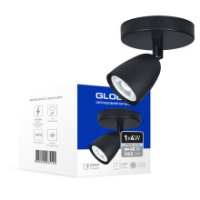 Світильник світлодіодний GSL-01C GLOBAL 4W 4100K чорний · GLOBAL · svitil-nik-svitlodiodnij-gsl-01c-global-4w-4100k-chornij