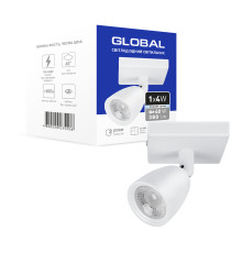 Світильник світлодіодний GSL-01S GLOBAL 4W 4100K білий
