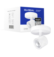 Світильник світлодіодний GSL-02C GLOBAL 4W 4100K білий