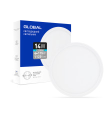 LED-світильник точковий врізний GLOBAL SP adjustable 14W, 4100K (коло)