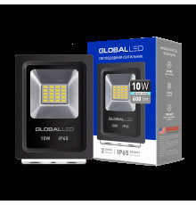 Прожектор Global FLOOD LIGHT 10W 5000K холодне світло (1-LFL-001)