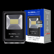 Прожектор Global FLOOD LIGHT 20W 5000K холодне світло (1-LFL-002) · GLOBAL · maxus-1-lfl-002