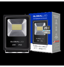 Прожектор Global FLOOD LIGHT 20W 5000K холодне світло (1-LFL-002)