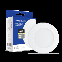 LED світильник точковий врізний Global SPN 6W тепле світло (1-SPN-003-С) · GLOBAL · led-svetilnik-global-spn-6w-teplyy-svet-1-spn-003-s-1-spn-003-c
