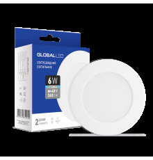 LED світильник точковий врізний Global SPN 6W яскраве світло (1-SPN-004-С)