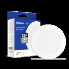 LED світильник точковий врізний Global SPN 12W яскраве світло (1-SPN-008-С) · GLOBAL · panel-mini-global-led-spn-12w-jarkij-svet-1-spn-008-new