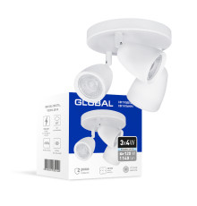 Світильник світлодіодний GSL-01C GLOBAL 12W 4100K білий