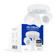 Світильник світлодіодний GSL-02C GLOBAL 12W 4100K білий · GLOBAL · svitil-nik-svitlodiodnij-gsl-02c-global-12w-4100k-bilij