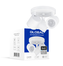 Світильник світлодіодний GSL-02C GLOBAL 12W 4100K білий