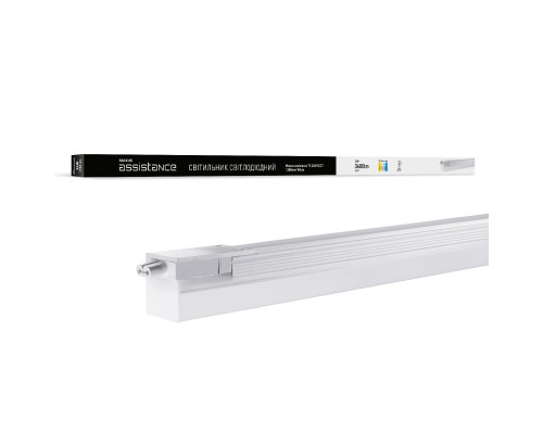 Світильник лінійний світлодіодний Maxus assistance T5 12W 5CCT 600mm White