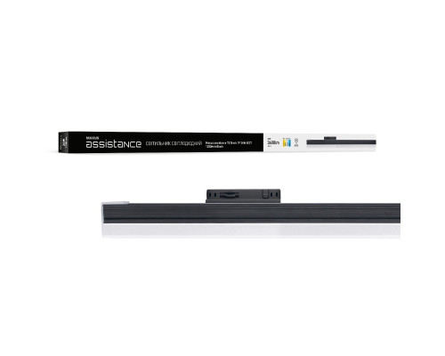 Світильник світлодіодний трековий Maxus assistance T5 Track 1P 24W 5CCT 1200mm Black