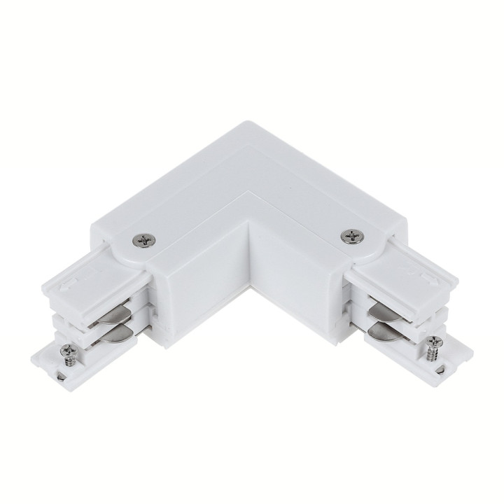 Конектор Maxus assistance Track Accessories L-connector L 3Phase White · Maxus assistance · maxus-mata-lcl-3p-w