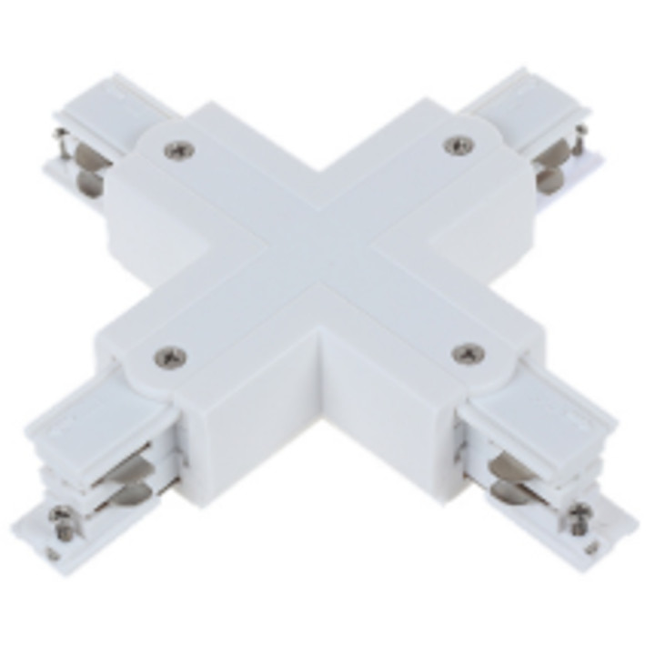 Конектор Maxus assistance Track Accessories X-connector 3Phase White · Maxus assistance · maxus-mata-xc-3p-w