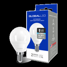 LED лампа Global G45 F 5W яскраве світло E14 (1-GBL-144) · GLOBAL · led-lampa-global-g45-f-5w-jarkij-svet-e14-1-gbl-144