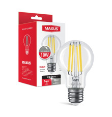 Лампа світлодіодна філаментна A60 FM 10W 4100K 220V E27 Clear DIM