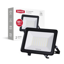 Прожектор MAXUS FL-04 50W 5000K · MAXUS · prozhektor-maxus-fl-04-50w-5000k