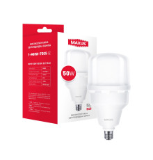 Лампа світлодіодна високопотужна MAXUS HW 50W 5000K E27/E40