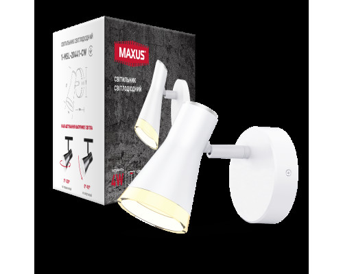 Спот світильник MAXUS MSL-02C 4W 4100K білий