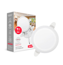 LED світильник точковий врізний MAXUS SP edge 12W, 4100К (квадрат)