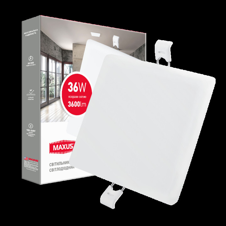 Світильник світлодіодний MAXUS SP Adjustable 24W 4100K Circle · MAXUS · svitil-nik-svitlodiodnij-maxus-sp-adjustable-24w-4100k-circle