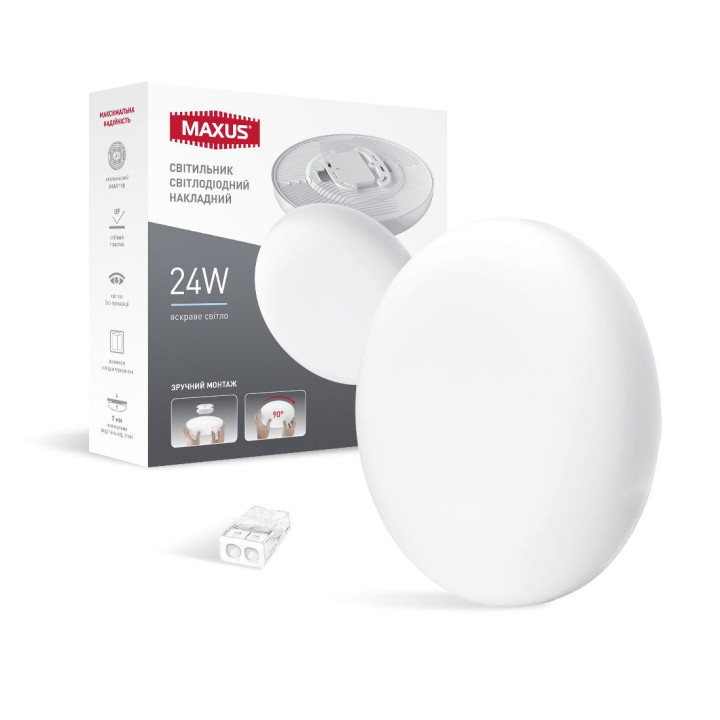 Світильник світлодіодний MAXUS SP Surface 48W 4100K Circle · MAXUS · svitil-nik-svitlodiodnij-maxus-sp-surface-48w-4100k-circle
