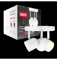 Спот світильник на 3 лампи MAXUS MSL-01R 3x4W 4100K білий