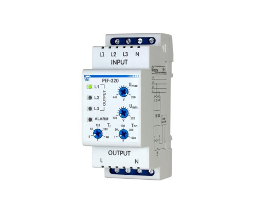Електронний перемикач фаз ПЕФ-320