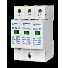 Обмежувачі імпульсних перенапруг OPN-M (3S) 10kA