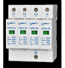 Обмежувачі імпульсних перенапруг OPN-M (4S) 20kA