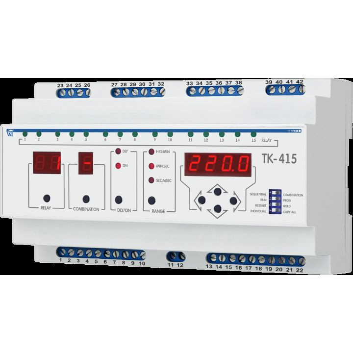 Таймер послідовно-комбінаційний ТК-415 · NOVATEK · NTREV415M