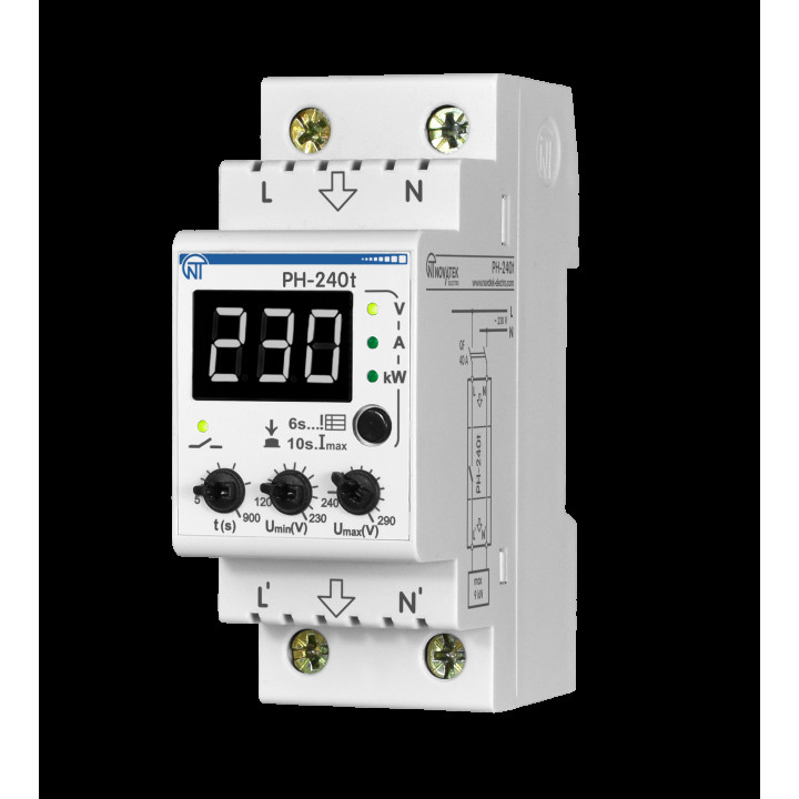 Реле напруги PH-240t · NOVATEK · NTRN240T2