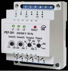 Електронний перемикач фаз ПЕФ-301