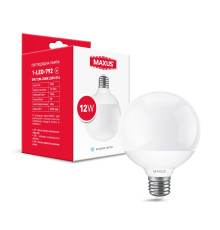 Лампа світлодіодна G95 12W 4100K 220V E27