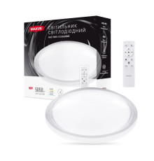 Світильник світлодіодний настінно-стельовий Maxus Functional Ceiling light 50W 3CCT Remote Aura (з пультом дистанційного керування)