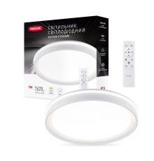Світильник світлодіодний настінно-стельовий Maxus Functional Ceiling light 75W 3CCT Remote Line (з пультом дистанційного керування)