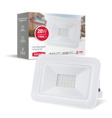 Прожектор світлодіодний MAXUS FL-02 20W, 5000K
