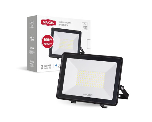 Прожектор MAXUS FL-04 100W 5000K