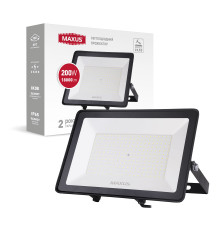 Прожектор світлодіодний MAXUS FL-04 200W 5000K IP65