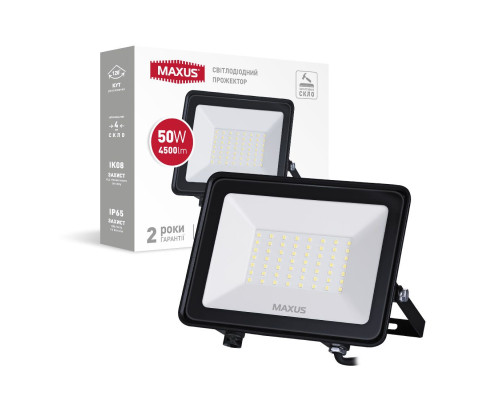 Прожектор MAXUS FL-04 50W 5000K