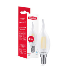 Лампа світлодіодна C37 FM-T 4W 4100K 220V E14 Frosted