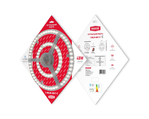 Світлодіодний модуль 1-MLM-4841-C MAXUS Led Module 48W 4100K Circle