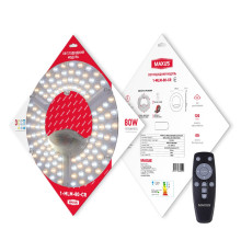Світлодіодний модуль з пультом дистанційного керування 1-MLM-80-CR MAXUS Led Module 80W 3CCT Circle Remote