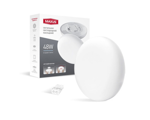 Світильник світлодіодний MAXUS SP Surface 48W 4100K Circle
