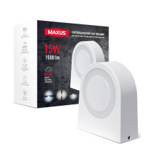 Фасадний світлодіодний світильник MAXUS MWL 15W 3CCT IP65 White General