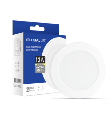 LED світильник точковий врізний Global SPN 12W тепле світло (1-SPN-007-С)