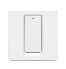 Вимикач світла настінний механічний без нейтральної лінії ZigBee mechanical switch 1g no neutral
