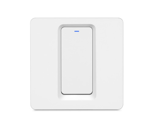 Вимикач світла настінний механічний без нейтральної лінії ZigBee mechanical switch 1g no neutral