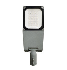 Світильник вуличний консольний MAXUS ASSISTANCE STREET PRO 100W 4000K IP66 Gray DIM NEMA7 TIME